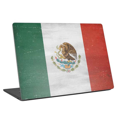 Mexico Flag Distressed Laptop Skins